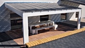 Solar-Terrassendach
