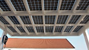 Solarcarport Wallbox Solarglas