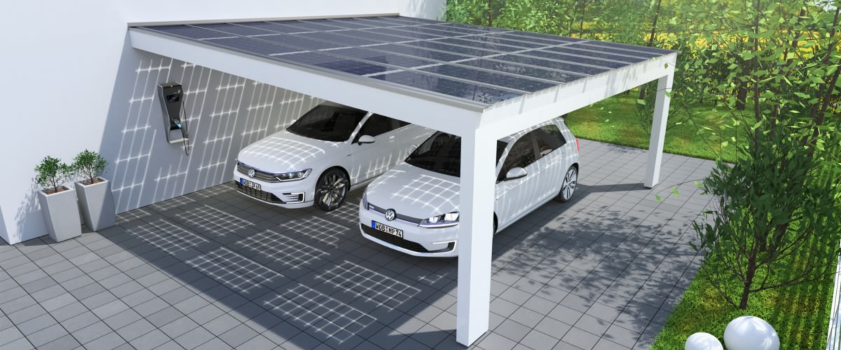 Solarcarports Und Solarterrassen Ab 0 – € Aus Holz Alu
